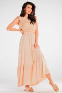 Spódnica Model A431 Beige - awama Awama Spódnica Model A431 Beige - awama Awama