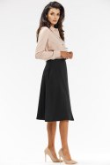 Spódnica Model A673 Black - awama Awama Spódnica Model A673 Black - awama Awama