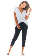 Spodnie Damskie Model A306 Black - awama Awama Spodnie Damskie Model A306 Black - awama Awama