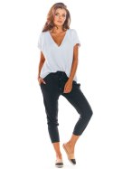 Spodnie Damskie Model A306 Black - awama Awama Spodnie Damskie Model A306 Black - awama Awama