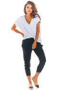 Spodnie Damskie Model A306 Black - awama Awama Spodnie Damskie Model A306 Black - awama Awama