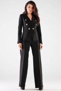 Spodnie Damskie Model A442 Black - awama Awama Spodnie Damskie Model A442 Black - awama Awama