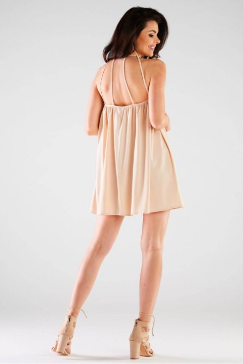 Sukienka Model A427 Beige - awama Awama Sukienka Model A427 Beige - awama Awama