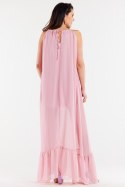 Sukienka Model A516 Powder Pink - awama Awama Sukienka Model A516 Powder Pink - awama Awama