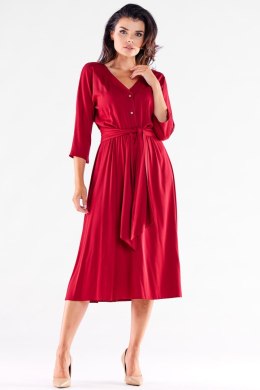 Sukienka Model A522 Claret - awama Awama