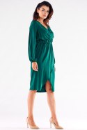Sukienka Model A523 Bottle Green - awama Hurtownia odzieży on-line, moda damska, bielizna i obuwie dla kobiet - Matterhorn.pl Awama Sukienka Model A523 Bottle Green - awama Hurtownia odzieży on-line, moda damska, bielizna i obuwie dla kobiet - Matterhorn.pl Awama