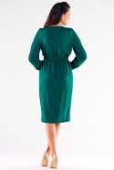 Sukienka Model A523 Bottle Green - awama Hurtownia odzieży on-line, moda damska, bielizna i obuwie dla kobiet - Matterhorn.pl Awama Sukienka Model A523 Bottle Green - awama Hurtownia odzieży on-line, moda damska, bielizna i obuwie dla kobiet - Matterhorn.pl Awama