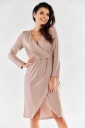Sukienka Model A548 Beige - awama Awama Sukienka Model A548 Beige - awama Awama