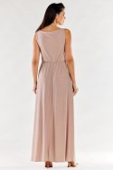 Sukienka Model A553 Beige - awama Awama Sukienka Model A553 Beige - awama Awama