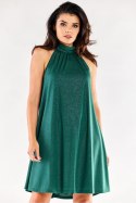 Sukienka Model A556 Bottle Green - awama Awama Sukienka Model A556 Bottle Green - awama Awama