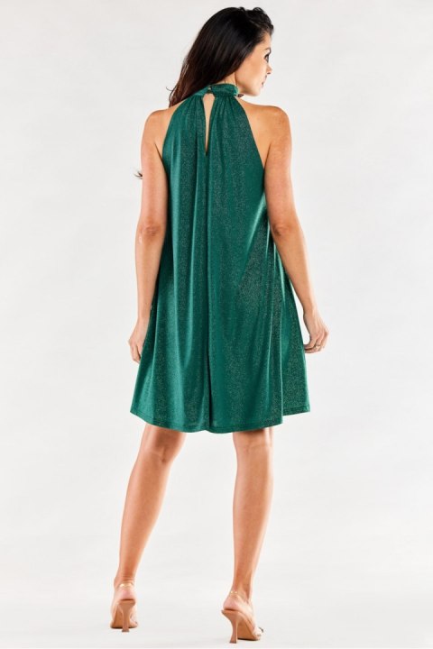 Sukienka Model A556 Bottle Green - awama Awama Sukienka Model A556 Bottle Green - awama Awama