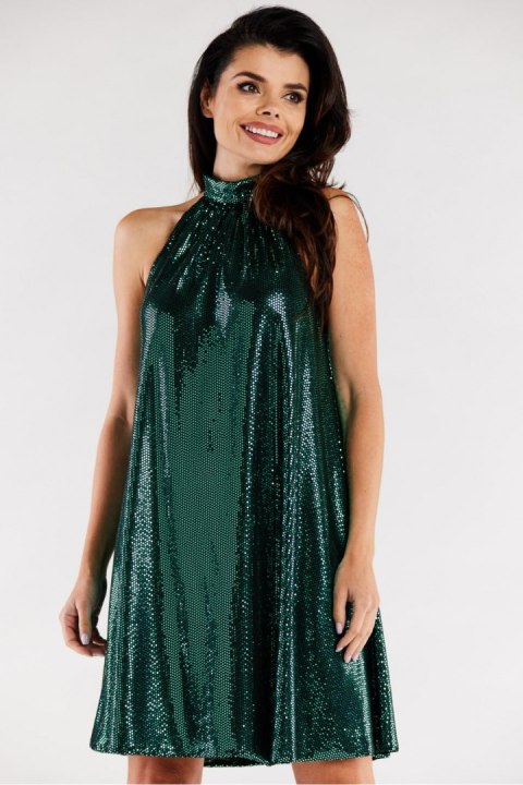 Sukienka Model A563 Green Dots - awama Awama Sukienka Model A563 Green Dots - awama Awama