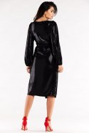 Sukienka Model A564 Black Dots - awama Awama Sukienka Model A564 Black Dots - awama Awama