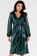 Sukienka Model A564 Green Dots - awama Awama Sukienka Model A564 Green Dots - awama Awama
