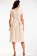 Sukienka Model A569 Beige - awama Awama Sukienka Model A569 Beige - awama Awama