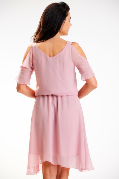Sukienka Model A572 Dirty Pink - awama Awama Sukienka Model A572 Dirty Pink - awama Awama
