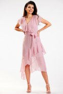 Sukienka Model A574 Dirty Pink - awama Awama Sukienka Model A574 Dirty Pink - awama Awama
