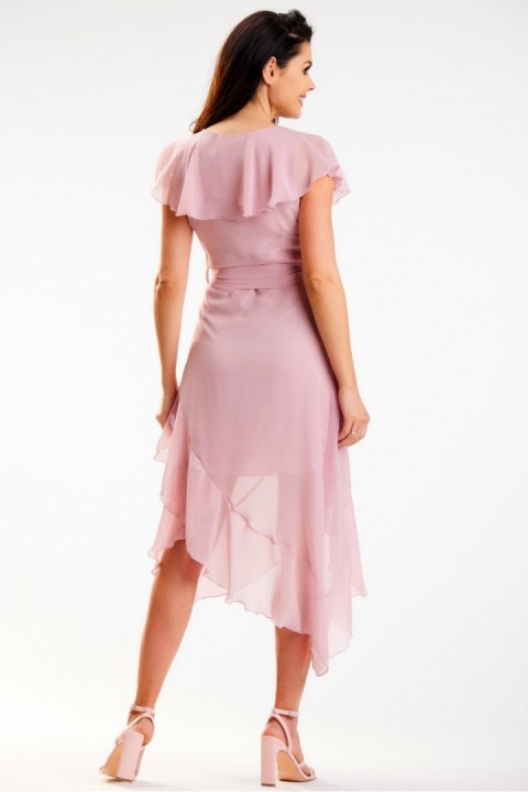 Sukienka Model A574 Dirty Pink - awama Awama Sukienka Model A574 Dirty Pink - awama Awama