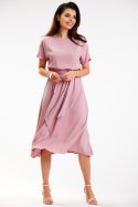 Sukienka Model A576 Dirty Pink - awama Awama Sukienka Model A576 Dirty Pink - awama Awama