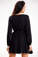 Sukienka Model A577 Black - awama Awama Sukienka Model A577 Black - awama Awama