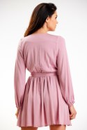 Sukienka Model A577 Dirty Pink - awama Awama Sukienka Model A577 Dirty Pink - awama Awama