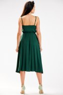 Sukienka Model A579 Bottle Green - awama Awama Sukienka Model A579 Bottle Green - awama Awama
