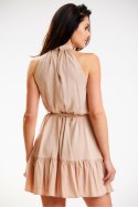 Sukienka Model A580 Beige - awama Awama Sukienka Model A580 Beige - awama Awama