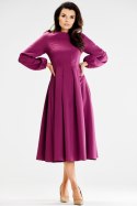 Sukienka Model A595 Plum - awama Awama Sukienka Model A595 Plum - awama Awama