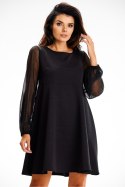 Sukienka Model A622 Black - awama Awama Sukienka Model A622 Black - awama Awama