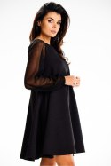 Sukienka Model A622 Black - awama Awama Sukienka Model A622 Black - awama Awama