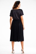 Sukienka Model A627 Black - awama Awama Sukienka Model A627 Black - awama Awama