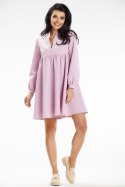 Sukienka Model A636 Dirty Pink - awama Awama Sukienka Model A636 Dirty Pink - awama Awama