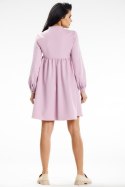 Sukienka Model A636 Dirty Pink - awama Awama Sukienka Model A636 Dirty Pink - awama Awama