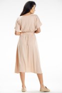 Sukienka Model A642 Beige - awama Awama Sukienka Model A642 Beige - awama Awama