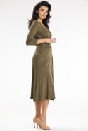 Sukienka Model A653 Khaki - awama Awama Sukienka Model A653 Khaki - awama Awama