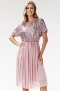Sukienka Model A689 Pink - awama Awama Sukienka Model A689 Pink - awama Awama