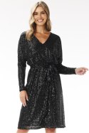 Sukienka Model A690 Black - awama Awama Sukienka Model A690 Black - awama Awama
