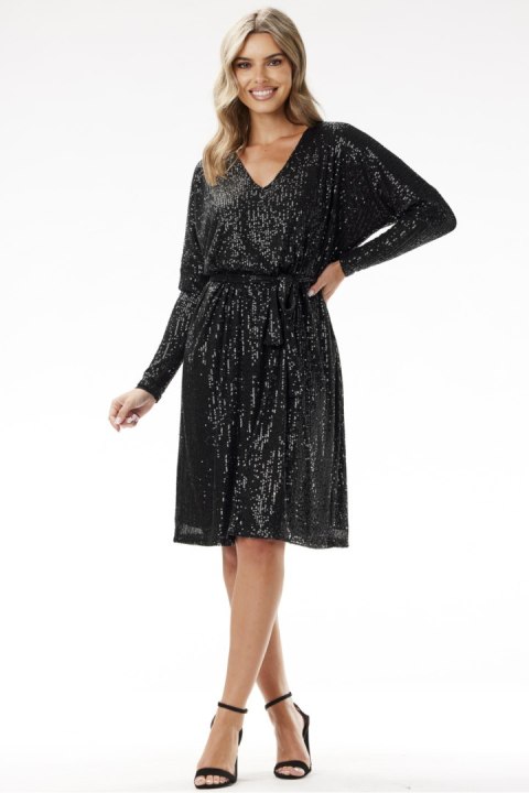 Sukienka Model A690 Black - awama Awama Sukienka Model A690 Black - awama Awama