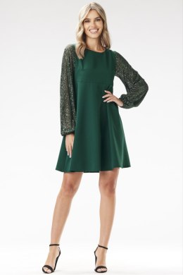 Sukienka Model A694 Bottle Green - awama Awama
