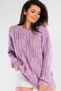 Sweter Damski Model A444 Violet - awama Awama Sweter Damski Model A444 Violet - awama Awama