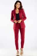 Spodnie Damskie Model A461 Bordo - awama Awama Spodnie Damskie Model A461 Bordo - awama Awama