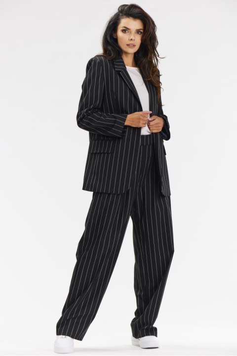 Spodnie Damskie Model A677 Black - awama Awama Spodnie Damskie Model A677 Black - awama Awama