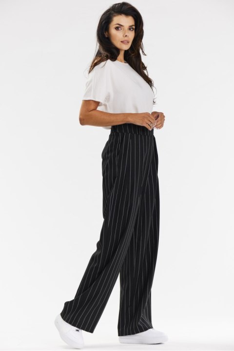 Spodnie Damskie Model A677 Black - awama Awama Spodnie Damskie Model A677 Black - awama Awama