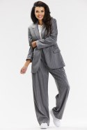 Spodnie Damskie Model A677 Grey - awama Awama Spodnie Damskie Model A677 Grey - awama Awama