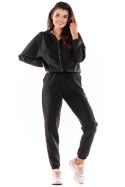 Spodnie Dresowe Model A591 Black - awama Awama Spodnie Dresowe Model A591 Black - awama Awama