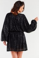 Sukienka Model A485 Black - awama Awama Sukienka Model A485 Black - awama Awama