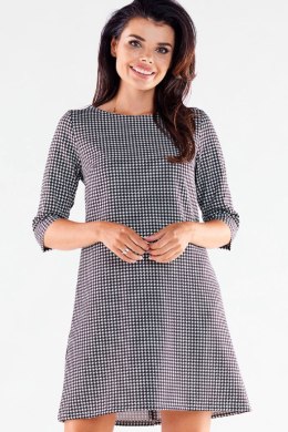 Sukienka Model A521 Houndstooth - awama Awama
