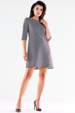 Sukienka Model A521 Houndstooth - awama Awama