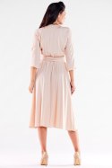 Sukienka Model A522 Beige - awama Awama Sukienka Model A522 Beige - awama Awama