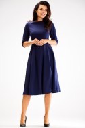 Sukienka Model A620 Navy - awama Awama Sukienka Model A620 Navy - awama Awama